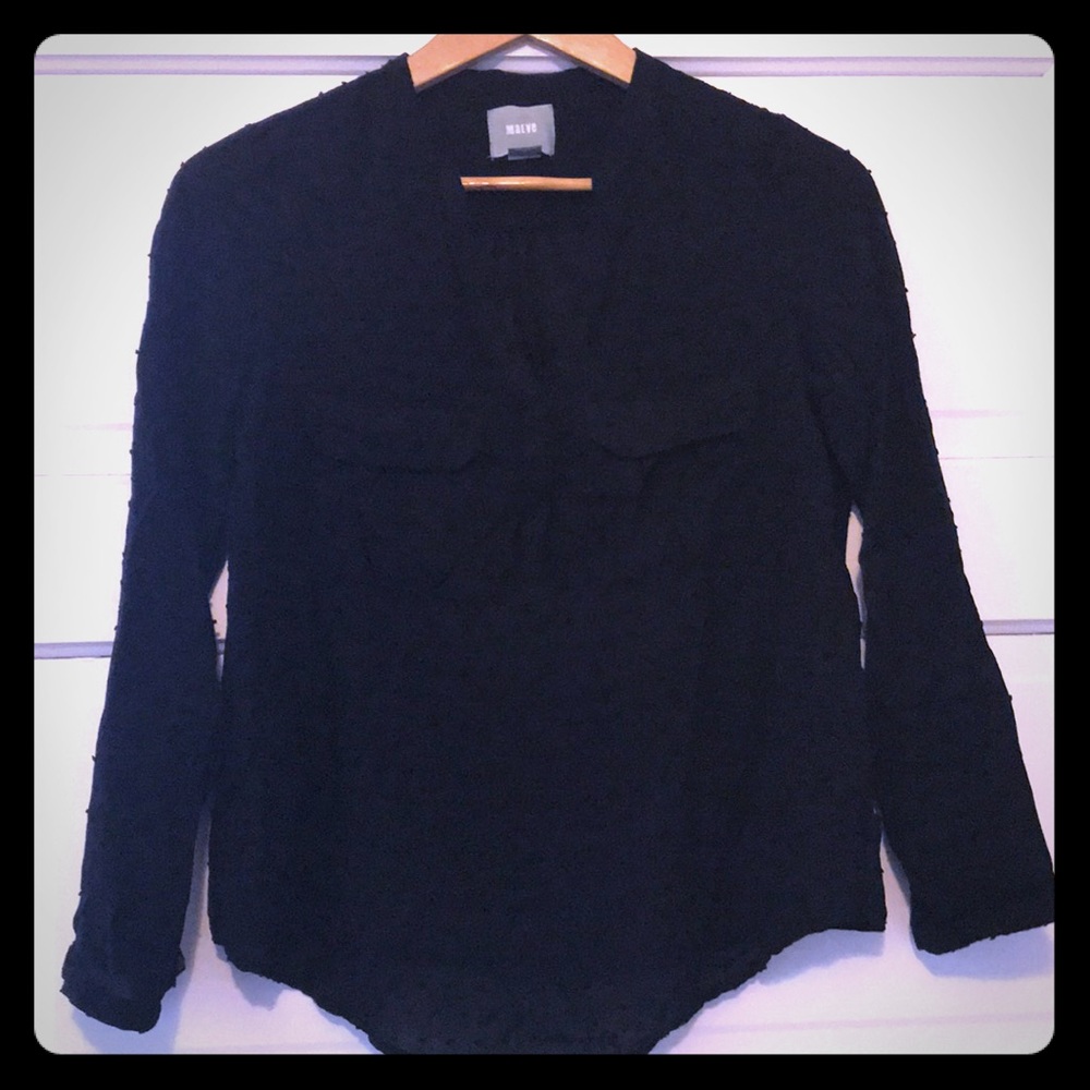 {anthropologie} mauve top
